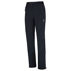 LA SPORTIVA W Orizion Pant Schwarz - Warme elastische Damen Skitouren Hose, Größe M - Regular - Farbe Black - White von LA SPORTIVA