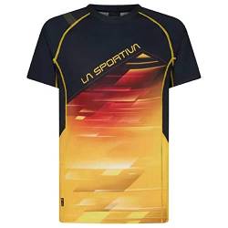 LA SPORTIVA Wave T-Shirt M Black/Yellow von LA SPORTIVA