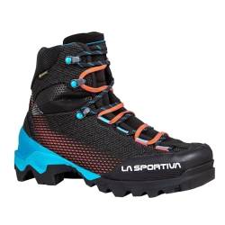 La Sportiva Damen Abalancum St Woman GTX Wanderstiefel, schwarz Hibiskus, 36.5 EU von LA SPORTIVA