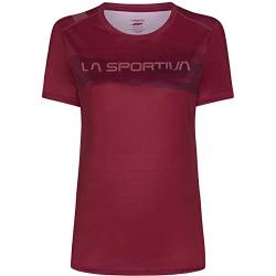 La Sportiva Damen Horizon W Red T-Shirt, rot Pflaume, M von LA SPORTIVA