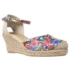 NICHT DAS Gleiche Schuhe Damen Frühling/Sommer 2020 Espadrilles Keil, Rosa, 37 EU von LA VIDA ROSA