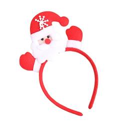 LABRIMP Nikolausmütze Stirnband Weihnachtshaarband Weihnachts-haarschmuck Weihnachtsmütze Haarband Dekorative Weihnachtsmütze Weihnachtskopfbedeckung Kopftaste Weihnachten Kind von LABRIMP