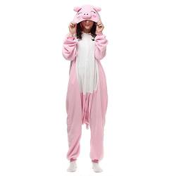 LABULA Tieroutfit Cosplay Jumpsuit Pyjamas Unisex Erwachsene Tierkostüme,P1,S von LABULA