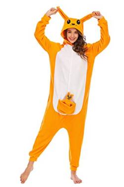 LABULA Tieroutfit Cosplay Jumpsuit Pyjamas Unisex Erwachsene Tierkostüme,R12,L von LABULA