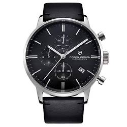 Pagani Design 2720k Herren Quarz Chronograph Herren Sportuhren Wasserdicht Herren Mode Armbanduhren Edelstahl Business Uhr für Herren Casual Uhren von LACZ DENTON