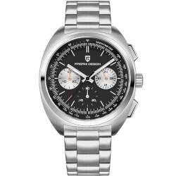 Pagani Design PD1782 Uhren für Männer Chronograph Uhren für Männer Analoguhr,Herren Saphirspiegel 10Bar wasserdichte Armbanduhr,VK63 Uhrwerk von LACZ DENTON