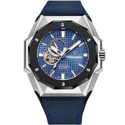Pagani Design YS010 Herren Automatikuhren 42MM Japan NH39 Mechanisches Uhrwerk Saphirglas 100M Wasserdicht Armbanduhr von LACZ DENTON