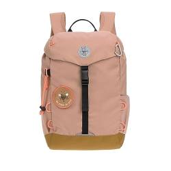 LÄSSIG Kinder Wanderrucksack Kinderrucksack mit Brustgurt gepolsterte Schultergurte wasserabweisend, 14 Liter/Big Outdoor Backpack Nature Braun von LÄSSIG