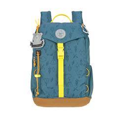 LÄSSIG Kinderrucksack Kindergartenrucksack wasserabweisend, ab 3 Jahre, 9 Liter/ Mini Outdoor Backpack, Blau (Adventure Blue) von LÄSSIG