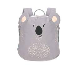 LÄSSIG Kleiner Kinderrucksack für Kita Kindertasche Krippenrucksack mit Brustgurt, 20 x 9.5 x 24 cm, 3,5 L/Tiny Backpack Koala von LÄSSIG