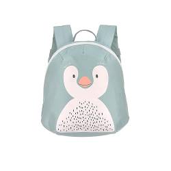 LÄSSIG Kleiner Kinderrucksack für Kita Kindertasche Krippenrucksack mit Brustgurt, 20 x 9.5 x 24 cm, 3,5 L/Tiny Backpack Pinguin von LÄSSIG