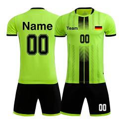 LAIFU Personalisierte Fußballtrikots mit Namensnummer Logo Trikot Set Kinder und Erwachsene von LAIFU