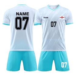 LAIFU Personalisiertes Fußballtrikot Fussball Trikot Mit Nummer und Namen von LAIFU