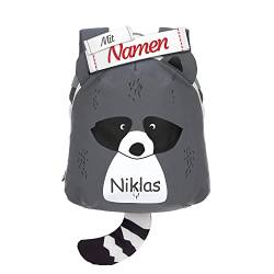 LÄSSIG Kinder Rucksack mit Namen personalisiert, Kleiner Kinderrucksack für Kindergarten Kita, Mini Kindergartenrucksack, Kindergartentasche 3,5 L von LALALO