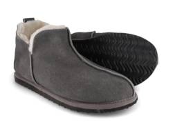 LAMMBOCK® Shearlock Lammfell Hausschuhe, grau von LAMMBOCK