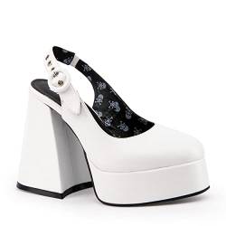 LAMODA Damen Conversing Court Shoe, White Pu, 36 EU von LAMODA