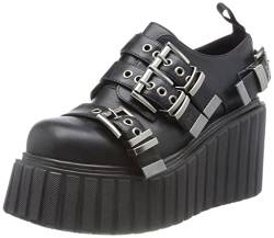 LAMODA Damen Dreaming Big Wedges, Black Pu, 36 EU von LAMODA