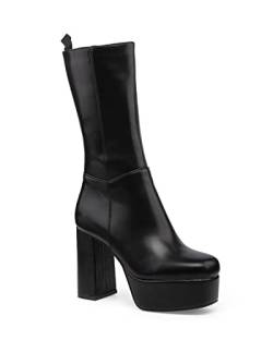 LAMODA Damen Going Under Ankle Boot, Black Pu, 36 EU von LAMODA