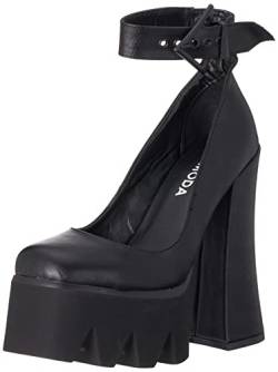 LAMODA Damen Guilty Court Shoe, Black Pu, 39 EU von LAMODA