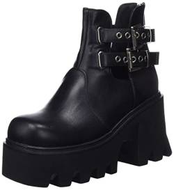 LAMODA Damen Humble Beginnings Ankle Boot, Black Pu, 41 EU von LAMODA