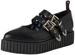 LAMODA Damen I'm Believer Platform, Black Pu, 37 EU von LAMODA