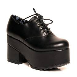 LAMODA Damen Impressions Platform, Black Pu, 37 EU von LAMODA