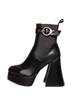 LAMODA Damen Infidelity Ankle Boot, Black Pu, 38 EU von LAMODA