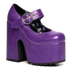 LAMODA Damen London Court Shoe, Purple Pu, 36 EU von LAMODA