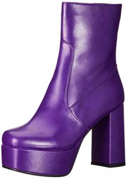 LAMODA Damen Making Moves Ankle Boot, Purple Pu, 37 EU von LAMODA