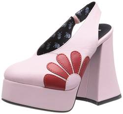 LAMODA Damen Slight Mishap Court Shoe, Pink Pu Red Flower, 37 EU von LAMODA