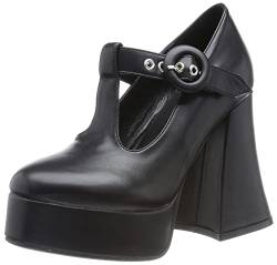 LAMODA Damen Slipping Through My Fingers Court Shoe, Black Pu, 40 EU von LAMODA