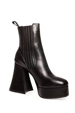 LAMODA Damen Times Up Ankle Boot, Black Pu, 36 EU von LAMODA