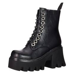 LAMODA - Run To You Chunky Platform Ankle Boots, EU 40 von LAMODA