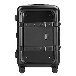 LANAZU Erweiterbares Gepäck, sicherer Reisekoffer mit TSA-Schloss, Hartschalen-Handgepäckkoffer mit Rollen für Reisen, Urlaub (D 26 inch) von LANAZU