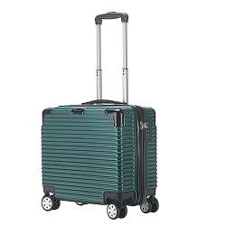 LANAZU Handgepäckkoffer, 16-Zoll-Kabinenkoffer, tragbarer Trolley-Koffer mit Rollen, geeignet für Flugreisen und Straßenreisen von LANAZU