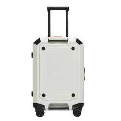 LANAZU Handgepäckkoffer, Reisekoffer ohne Reißverschluss mit um 360° drehbaren Rädern/TSA-Schloss, geeignet für Reisen, Urlaub (B 24 inch) von LANAZU