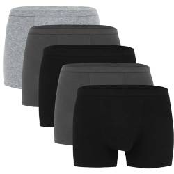 LANBAOSI Boxershorts Herren Multipack 5er Pack Männer Unterwäsche Unterhosen Men Boxer Baumwolle von LANBAOSI