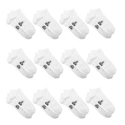 LANCETTI 12 Paar Socken mit frischem Geist aus Schottland, Weiß 43-46 von LANCETTI