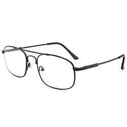 LANLANG lesebrille 1,5 für herren damen mit Flex Memory Titanium,Blaulichtfilter brille,lesehilfe,hohe Auflösung hohe Transparenz, 0~4 dioptrien,anti blaue von LANLANG