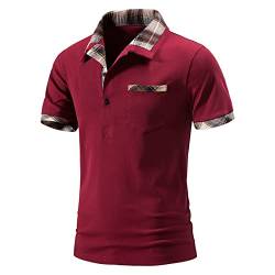 Herren Poloshirt Mit Brusttasche Schwarze Poloshirts Herren Pique Poloshirt Herren Männer Poloshirt Polo Poloshirt Basic Polo Polo Shirt Herren Weiß Polo Pulli Herren Frottee Polo Polo Shirt Männer von LAOSU