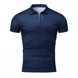 Poloshirt Herren Polo Shirts Mischgewebe Arbeitspolo Strickpolo Muskel Seide Eigenes Modische Kaschmir Mao Button Down Arztpraxis Knöpfe Giant Feinstrick Mop Bauchgröße Nach Maß Gemusterte von LAOSU