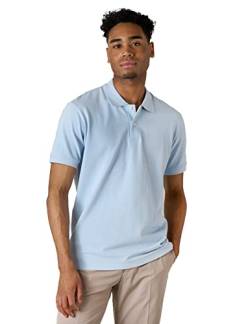 LAPASA (1 Pack Herren Classic Pique Cotton Kurzarm Poloshirt Solid Golf Tee M19 Blau X-Large von LAPASA