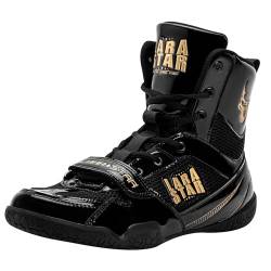 Boxschuhe-Boxtrainingsschuhe für Damen und Herren, Professionelle Boxschuhe, Muay Thai, Boxer, Boxstiefel Boxing Shoes von LARA*STAR