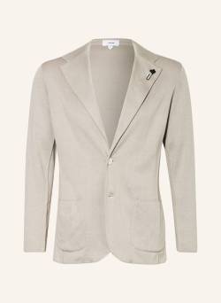 Lardini Stricksakko Slim Fit beige von LARDINI