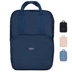 LARKSON Rucksack Damen & Herren Blau - No 6 - Daypack mit 16 Zoll Laptopfach - Rucksäcke für City Schule Business - Schulrucksack Mädchen Teenager - Wasserabweisend von LARKSON