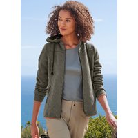 Witt Weiden Damen Fleecejacke olive von LASCANA ACTIVE