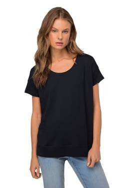 LAURASØN T-Shirt, Oversized, Rundhals, Halbarm Marine M 818881130-M von LAURASØN