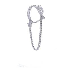 Stück Zirkon-pentagramm-kette Ohrringe Produktsicherung Design Marke Frauen Ohrringe von LAYCHEN