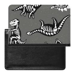 Reisepasshülle Etui Dinosaurier Pu Leder Reisepasshülle Mit Kartenschlitz von LAZAT