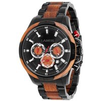 LAiMER Quarzuhr LAiMER Herrenarmbanduhr 0194 Neo Nussbaumholz, Chronograph, Edelstahl, (1-tlg) von LAiMER